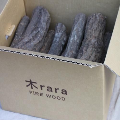 おばあちゃんの薪（ナラ細丸太） 5ケース合計100kg - 薪のお店木rara