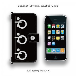 Leather iPhone Wallet Case (手帳型iPhoneケース) - Modern Pirates Online Store