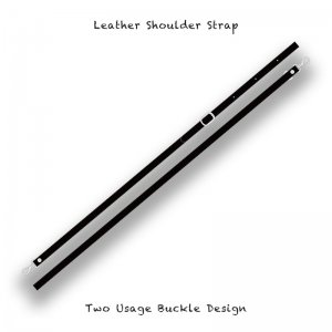  Leather Sholder Strap / Two Usage Buckle Design 