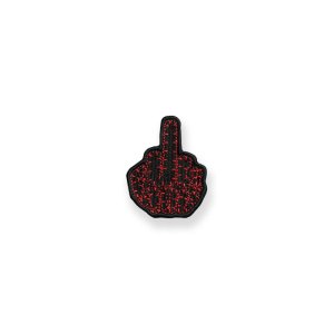  Fuck You Hand Line Design Patch ( 57mm45mm ) 