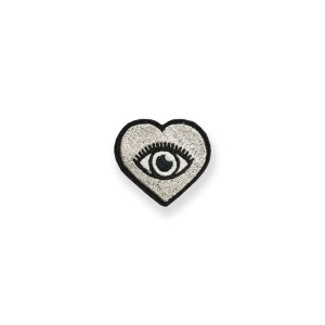 【 Heart Eye Design Patch / ( 50mm×55mm ) 】