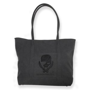 【 ten.×ModernPirates Tote Bag / M size ( Bio-Wash Canvas / Charcoal ) 】