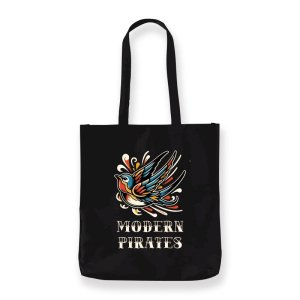  Recycled Polyester B4 Tote Bag / Swallow Design 001 