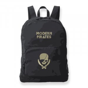  Nylon Packable Day Bag / ModernPirates Skull Design 001 (ɽ) 