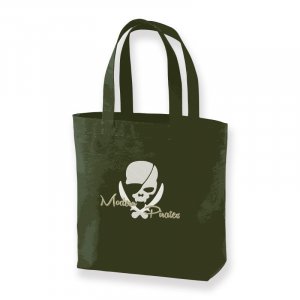  Heavy Canvas Tote Bag (Medium) / ModernPirates Skull Design 001 (ɽ) 