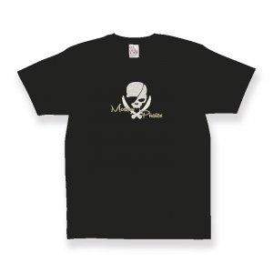  Open-end Max Weight T-shirt / ModernPirates Skull Design 001  ( ɽWhite ) 