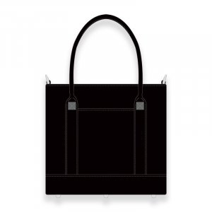  Leather Smal Tote Bag / 2Pyramid Design 