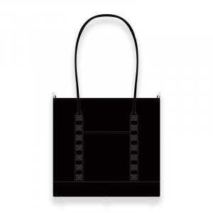  Leather Medium Tote Bag 001 / Pyramd Spots Design 