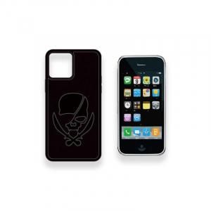  Leather Work iPhone Case / Sew on ModernPirtaes Skull Design ( 88 Colors ) 
