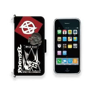  HISASHIxMP Leather iPhone Wallet Case / DESPiKEY Print Design 