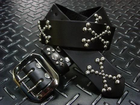 CROSS BONE STUDS BELT（クロスボーンスタッズベルト） - ModernPirates Online Store