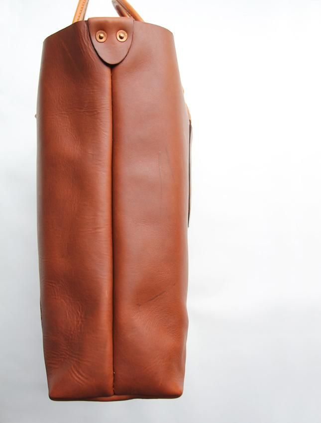 Orox Leather Co. Merces Tote - Tan & Brown - MATIN, VINTAGE