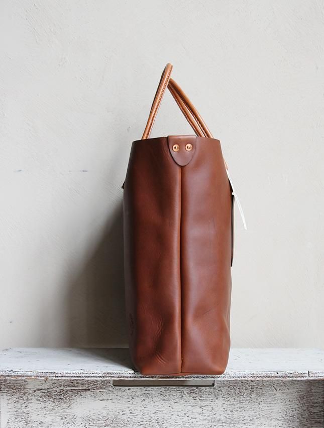 Orox Leather Co. Merces Tote - Tan & Brown - MATIN, VINTAGE