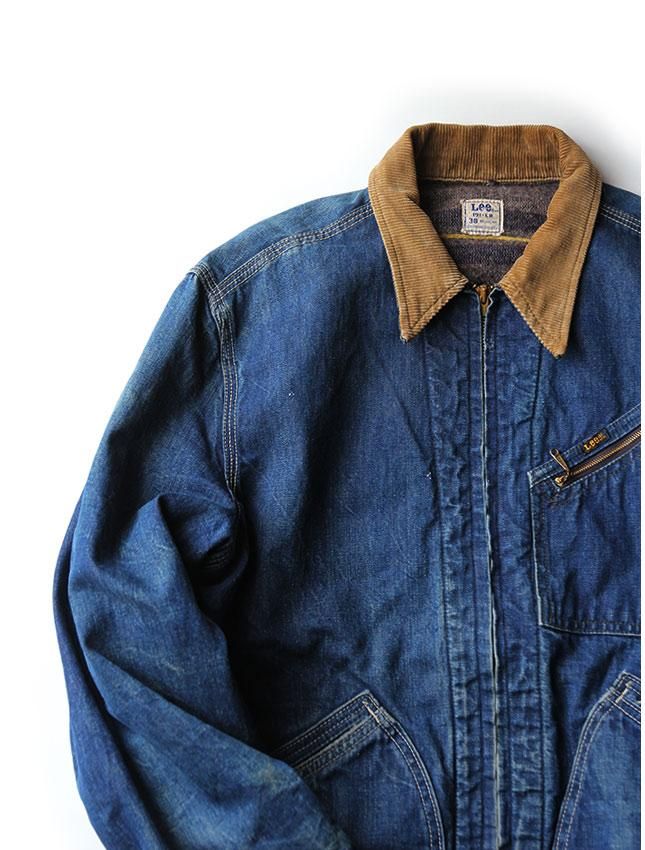 60s LEE 191LB DENIM BOA JACKET 