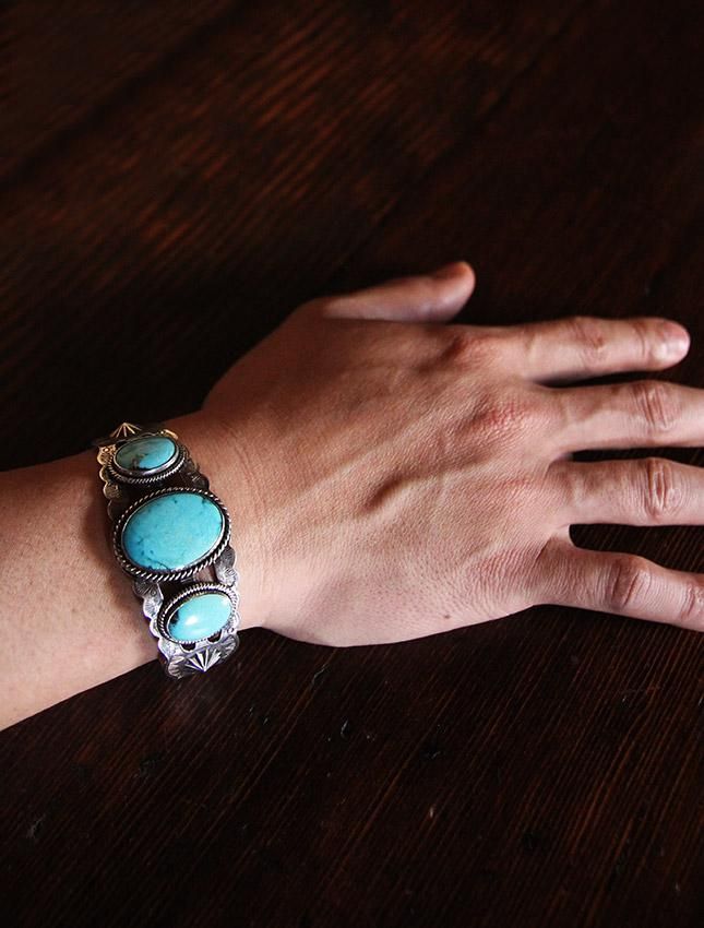 1940s ナバホ族　バングル 40s NAVAJO BANGLE - MATIN, VINTAGE OUTFITTERS ビンテージ古着