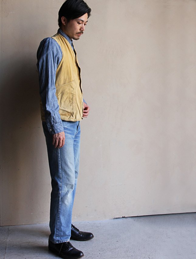 30s L.L.BEAN HUNTING VEST - MATIN, VINTAGE OUTFITTERS ビンテージ