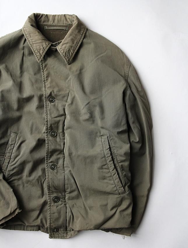 US NAVY N-4 Deck Jacket 40s ヴィンテージ肩幅約48cm