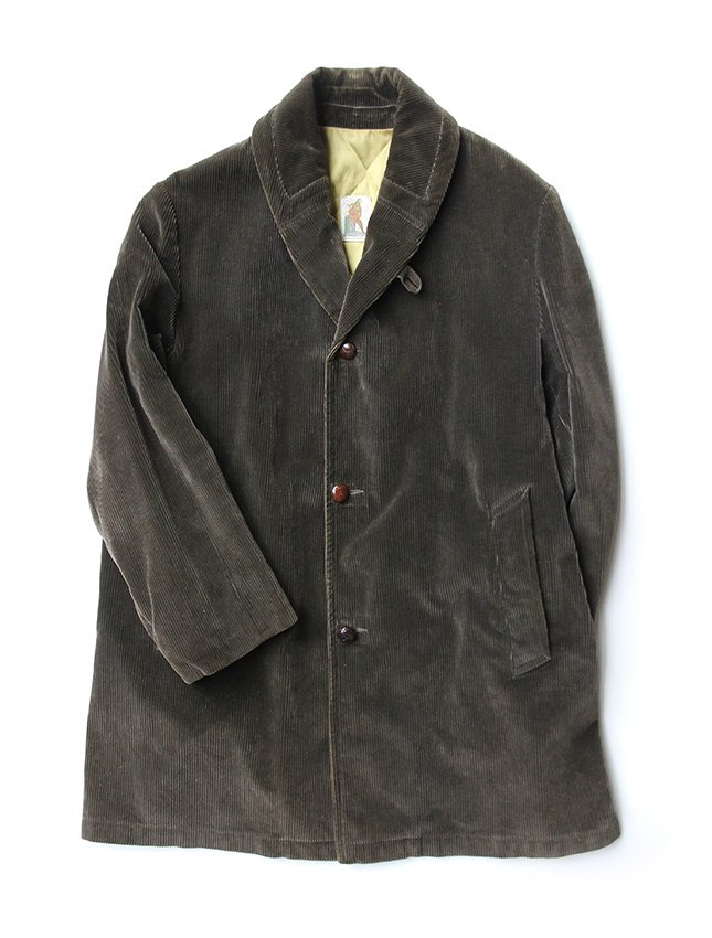 60s MIGHTY MAC SHAWL COLLAR COAT - MATIN, VINTAGE OUTFITTERS 