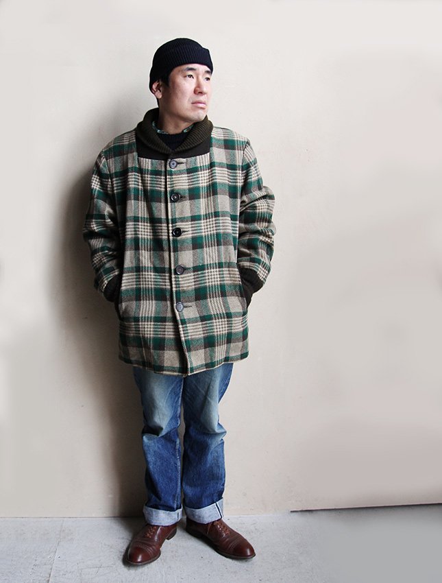 50s PENDLETON WOOL COAT - MATIN, VINTAGE OUTFITTERS ビンテージ古着 ...