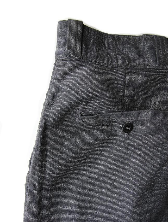 50s COLTEX FABLIC MOLE SKIN WORK PANTS - MATIN, VINTAGE