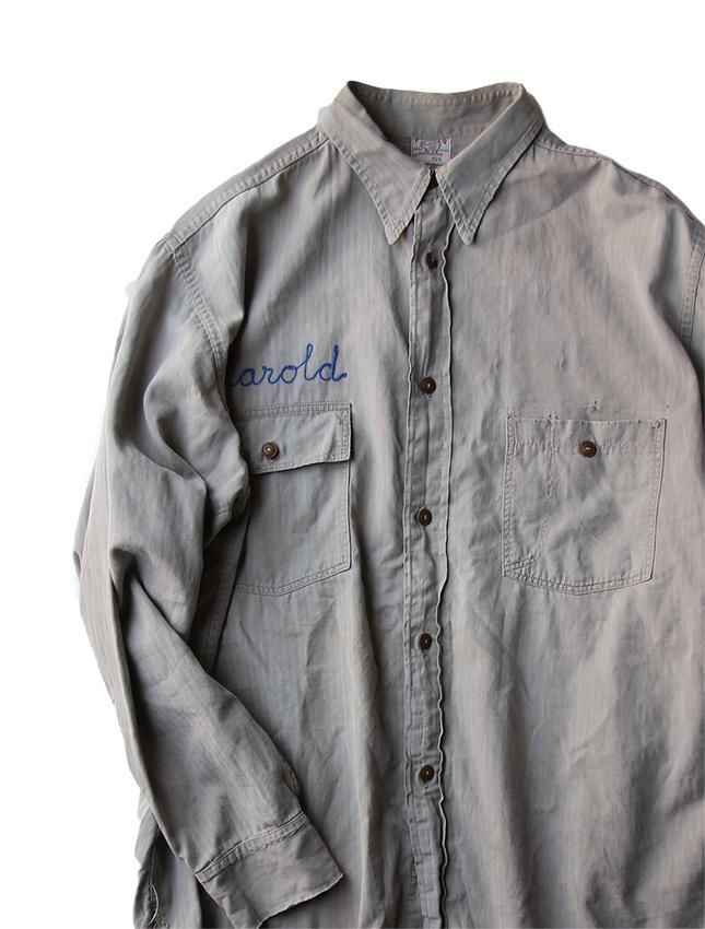 ビンテージ ワークシャツ！Vintage Work 1940s〜　5着セット！ before half century Vintages(ビフォーハーフセンチュリー