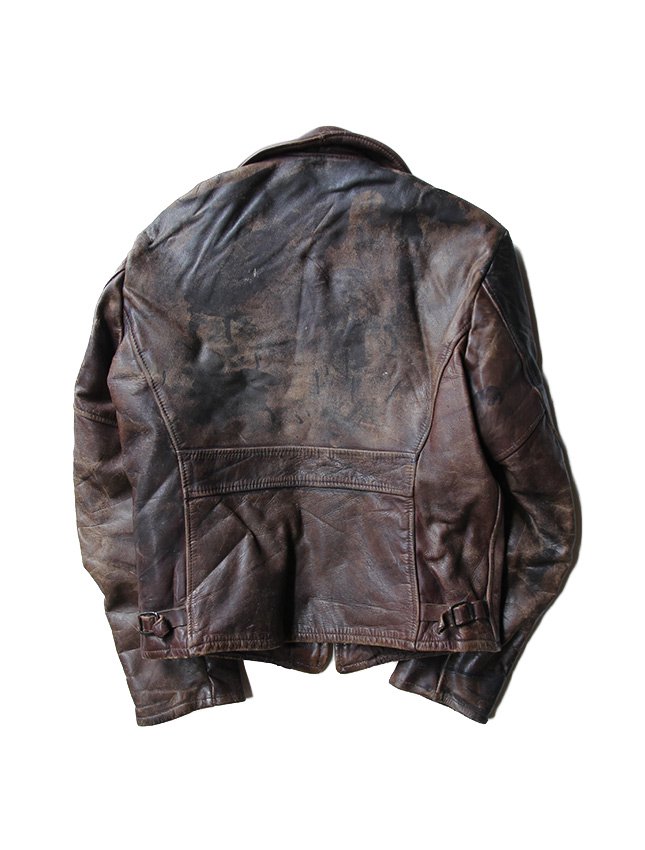 50s LEATHER SPORTS JACKET - MATIN, VINTAGE OUTFITTERS ビンテージ ...