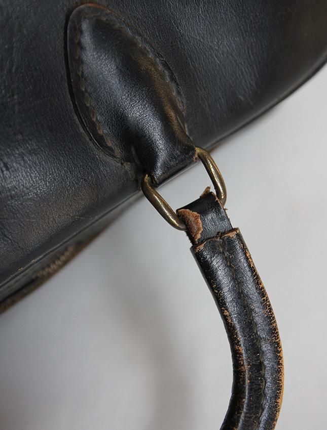 50s SCHELL LEATHER WORK BAG - MATIN, VINTAGE OUTFITTERS 50s SCHELL LEATHER WORK BAG - MATIN, VINTAGE OUTFITTERS