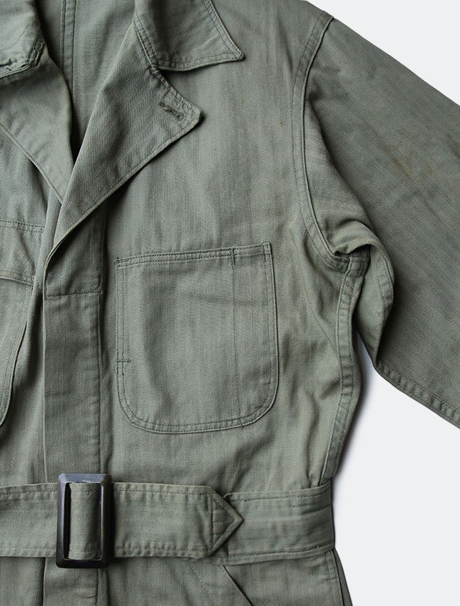 WW2 US ARMY HBT ALL IN ONE - MATIN, VINTAGE OUTFITTERS ビンテージ