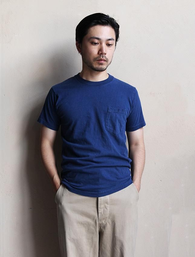 60s TOWNCRAFT POCKET T-SHIRT SIZE S - MATIN, VINTAGE