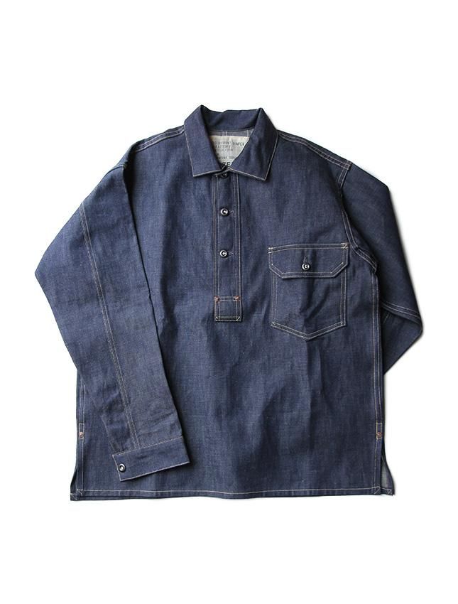 ２セット以上購入で、おまけ１本 YM DENIM PULLOVER デニム ymfactory