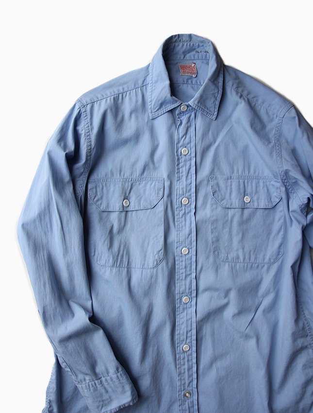 50s HERCULES HAVY WEIGHT CHAMBRAY SHIRT - MATIN