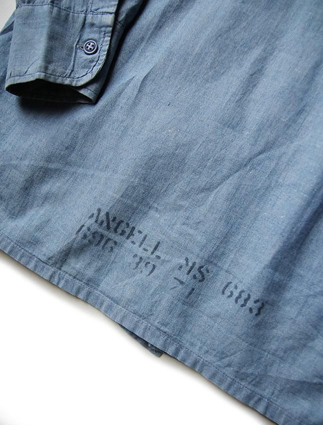 50s US NAVY CHAMBRAY SHIRT - MATIN, VINTAGE OUTFITTERS