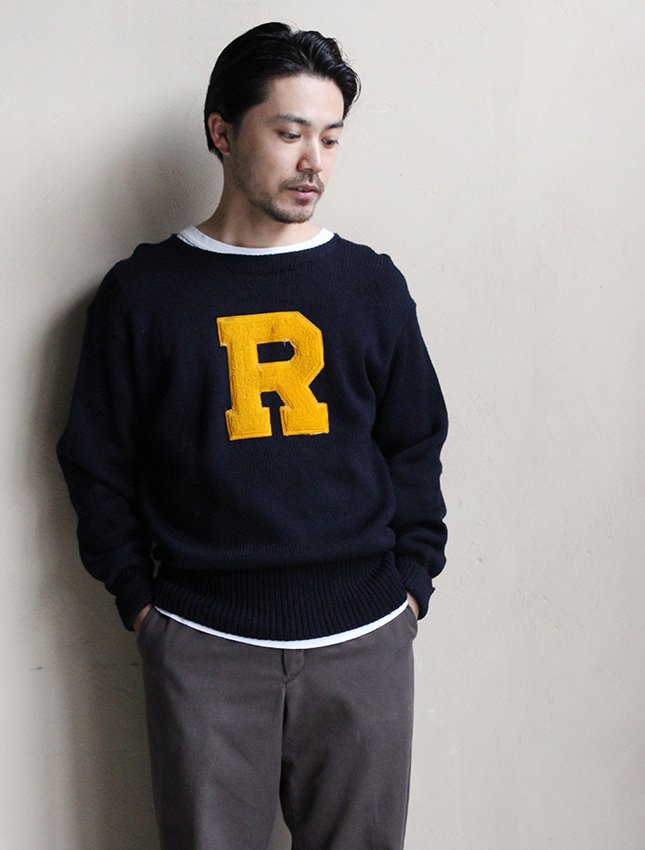 30s CHAMPION KNIT WEAR SWEATER ABOUT SIZE ML - MATIN, VINTAGE ...