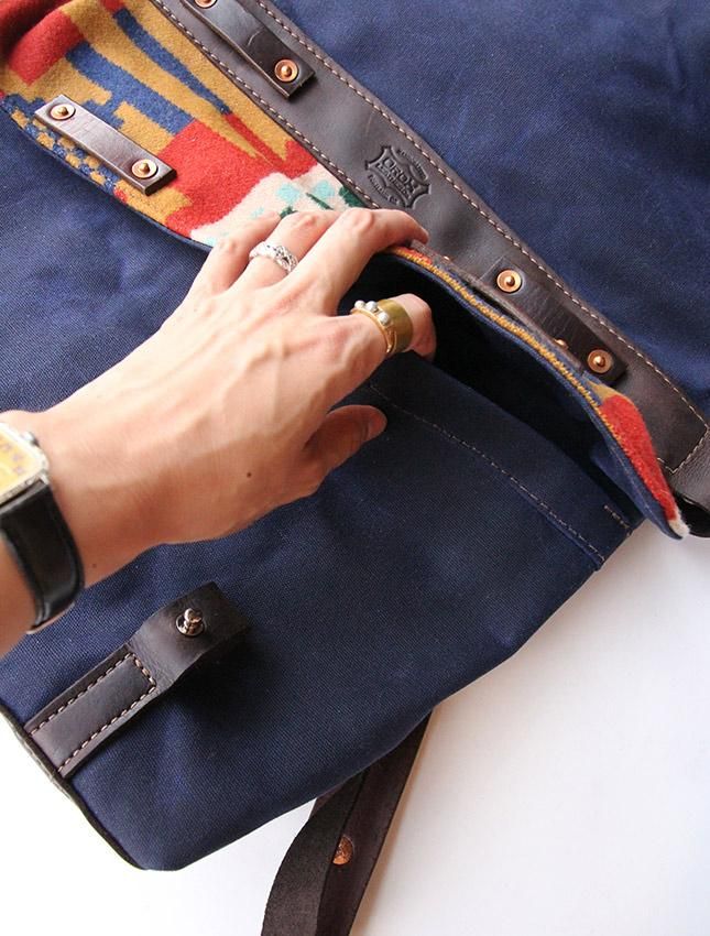Orox Leather Co. Parva Rucksack×Vintage PENDLETON - MATIN