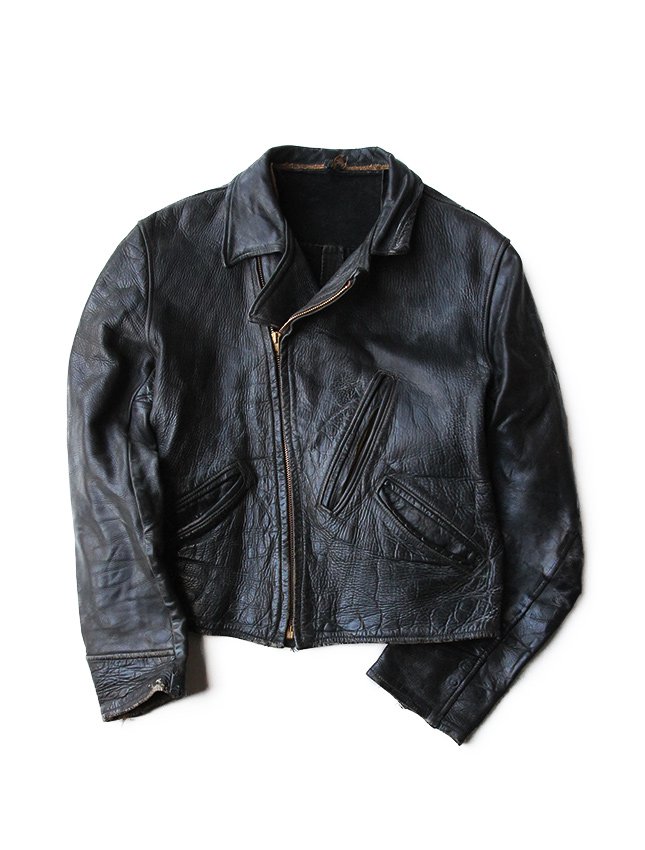 40s LEATHER SPORTS JACKET - MATIN, VINTAGE OUTFITTERS ...