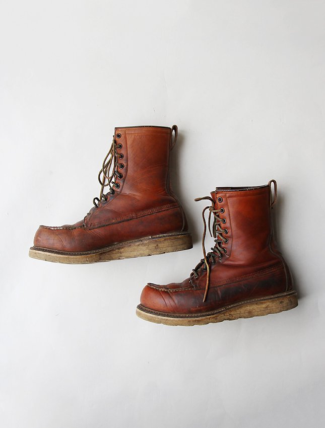 50s RED WING 898 SIZE 8 EE - MATIN, VINTAGE OUTFITTERS ビンテージ 