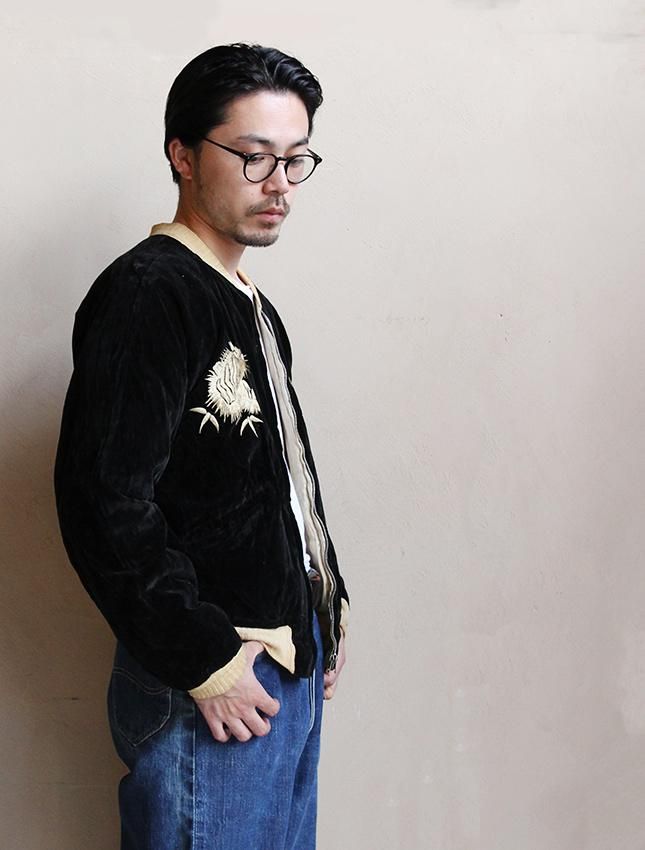 50s SOUVENIR JACKET ABOUT SIZE M - MATIN, VINTAGE OUTFITTERS 