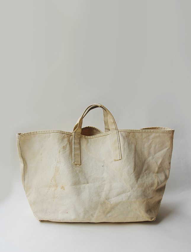 50s CANVAS TOTE BAG - MATIN, VINTAGE OUTFITTERS ビンテージ古着 富山