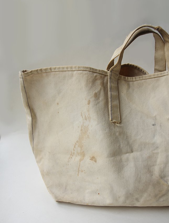 50s CANVAS TOTE BAG - MATIN, VINTAGE OUTFITTERS ビンテージ古着 富山