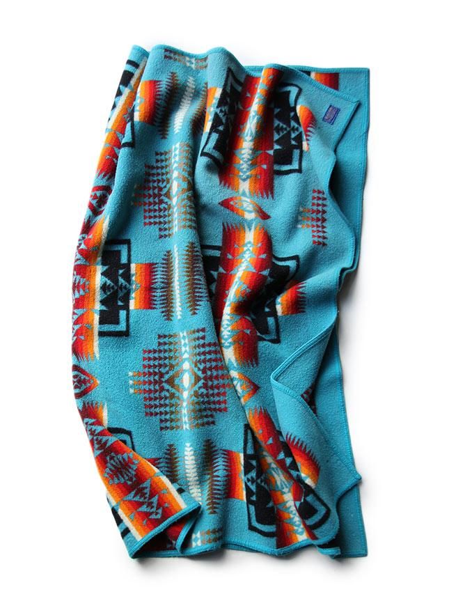 70's~ BEAVER STATE PENDLETON WOOL BLANKET - MATIN, VINTAGE