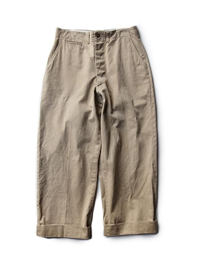 激レア50sビンテージUSアーミーチノM45トラウザーズ１〜２ウォッシュW36 U.S.ARMY チノトラウザーズ特集 | 古着屋SLAT 【公式】