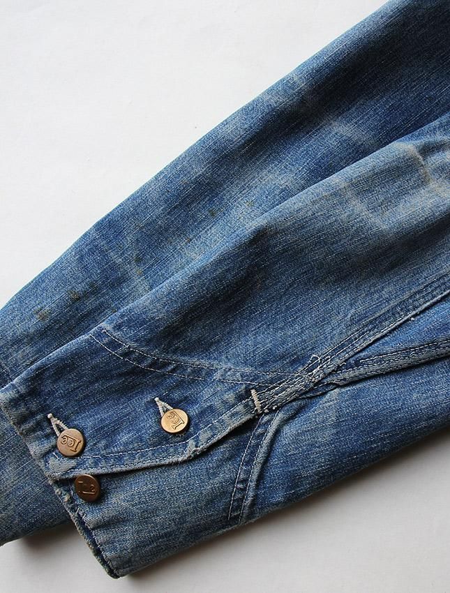 40s LEE 91-J COVERALL HOUSE MARK SIZE 36 - MATIN, VINTAGE