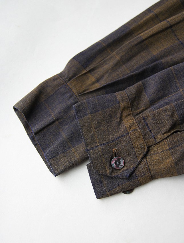 50s DUKE OF HOLLYWOOD RYON SHIRT 15 1/2 - MATIN, VINTAGE