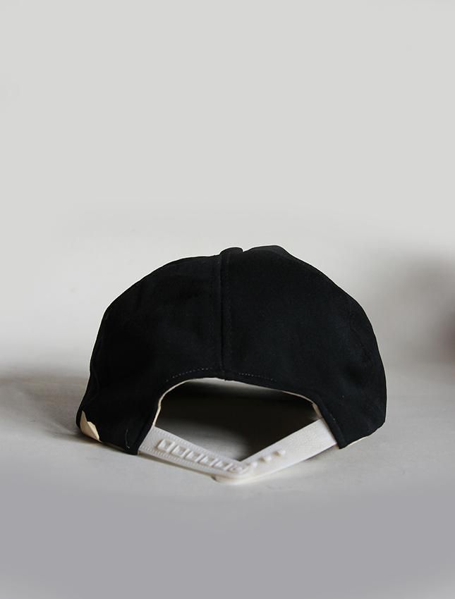 60s BASEBALL CAP BLACK MADE IN USA - MATIN, VINTAGE