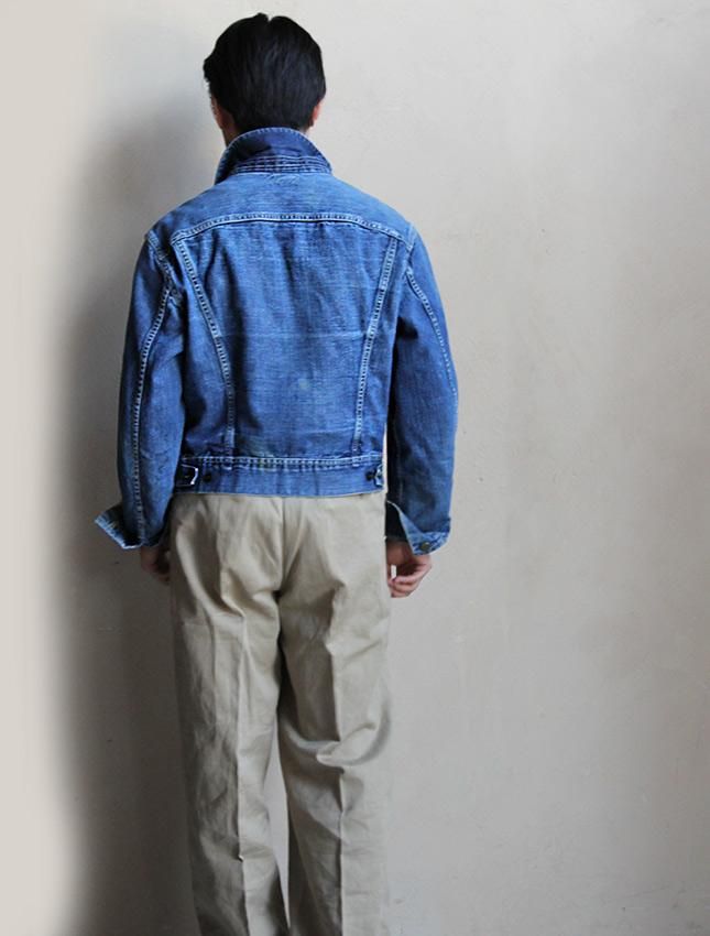 50s LEE 101 J DENIM JACKET SIZE42 - MATIN, VINTAGE OUTFITTERS ビンテージ古着 富山