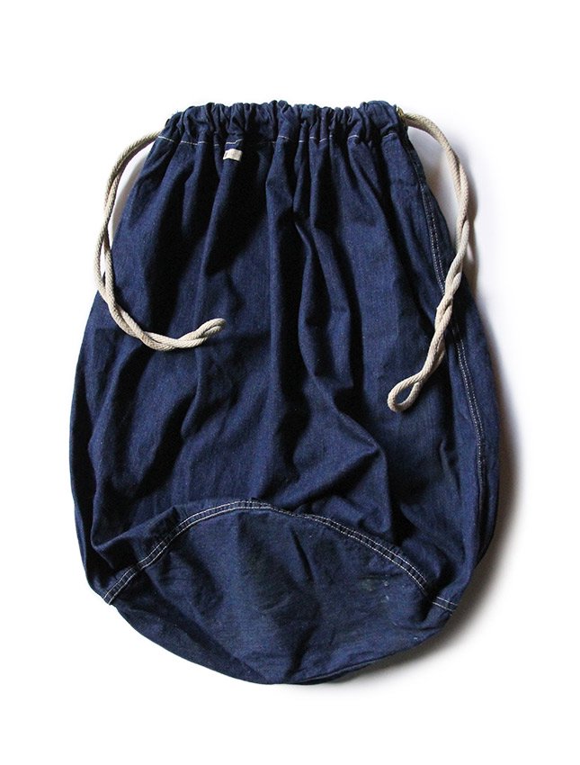 WW2 US ARMY DENIM LAUNDRY BAG - MATIN, VINTAGE OUTFITTERS