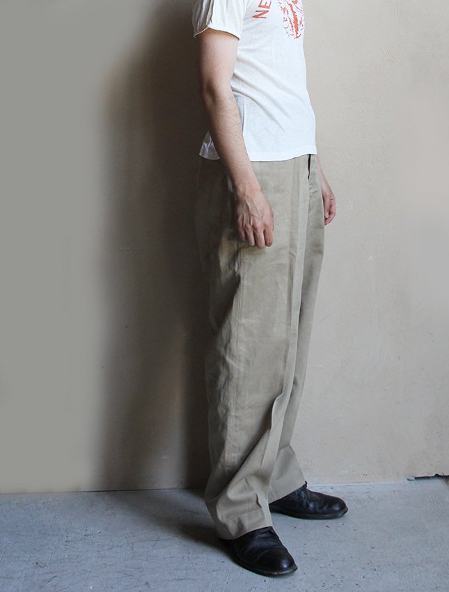 50s US ARMY CHINO PANTS - MATIN, VINTAGE OUTFITTERS