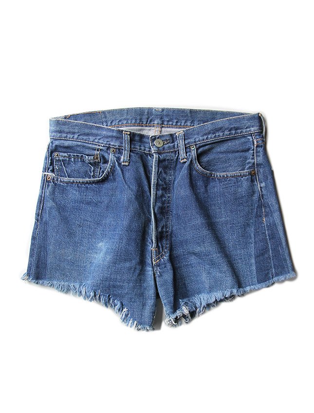 LEVIS 501 66 前期 DENIM CUTOFF SHORTS - MATIN, VINTAGE OUTFITTERS