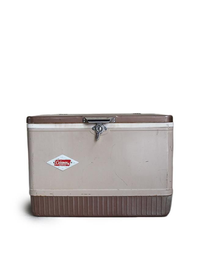 Old 1960 S Coleman Cooler Box Chocolate Parfait Matin Vintage Outfitters ビンテージ古着 富山