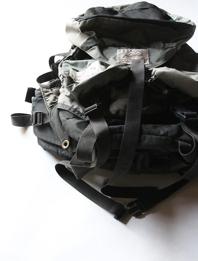 80s GREGORY BROWN TAG BACKPAK - MATIN, VINTAGE OUTFITTERS